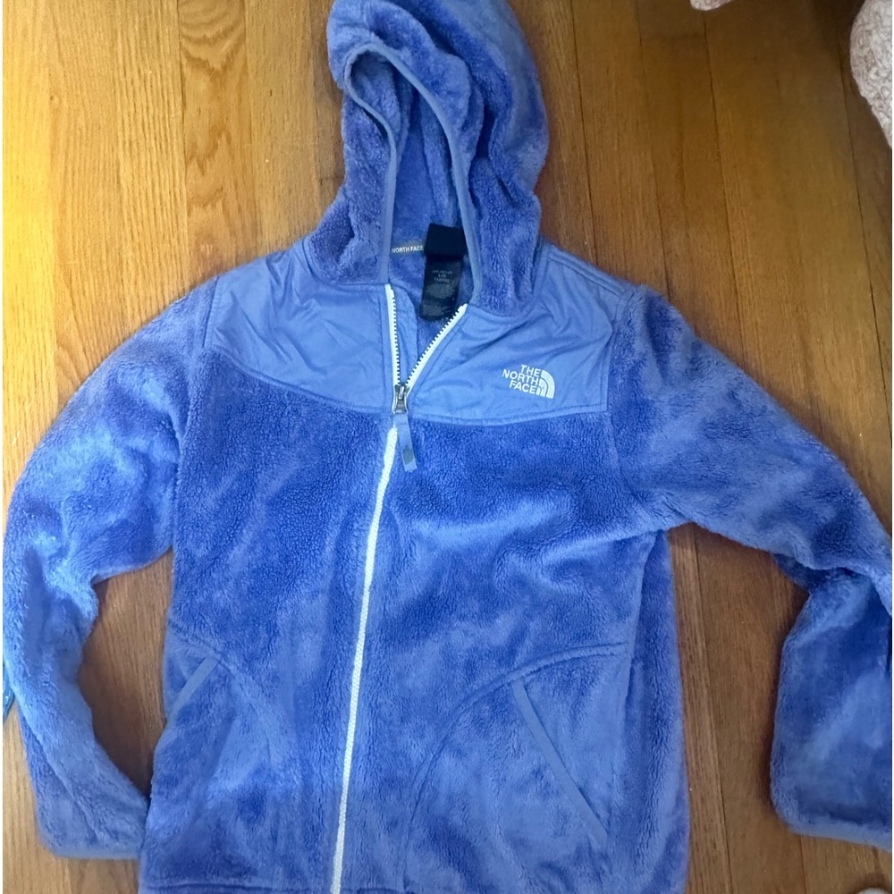 Girls osito periwinkle north face fleece (14-16)